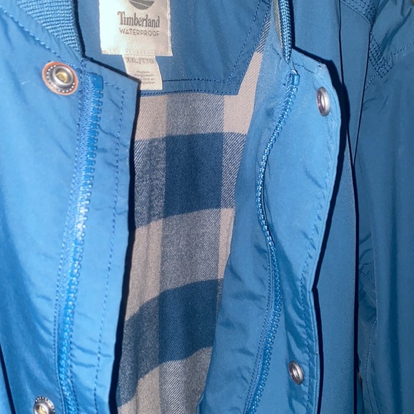 MENS “TIMBERLAND” Waterproof jacket! Forest Green XXL - Picture 9 of 11